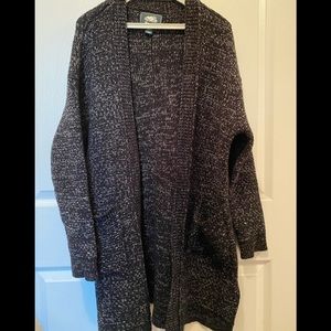 Roots Snowy Fox cardigan duster